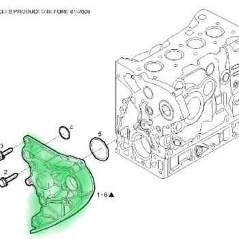 504033770 POMPA WODY IVECO DAILY 2.3