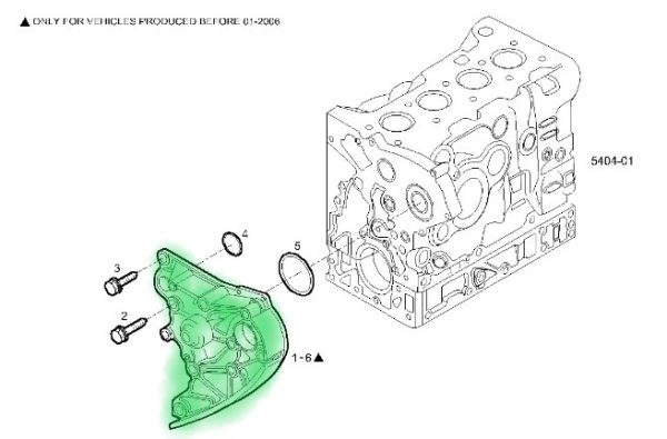 504033770 POMPA WODY IVECO DAILY 2.3